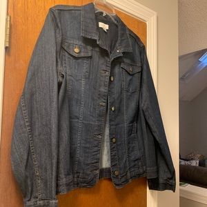 Jean jacket size XXL like new